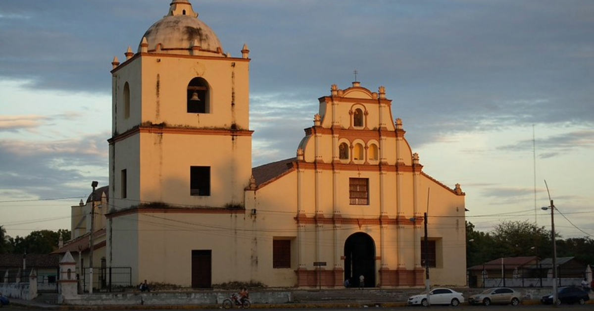 Iglesia de Sutiaba en León, Nicaragua, asociada a la fiesta de San Jerónimo